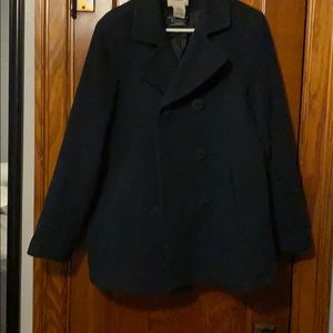 Classic Lambswool pea coat